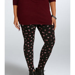 Torrid floral Leggings 2x